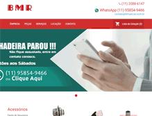 Tablet Screenshot of bmrpecas.com.br